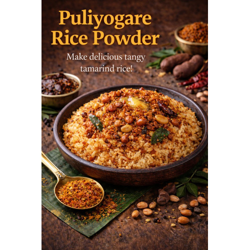Puliyogare Rice Powder (Puliyodarai Rice Powder)