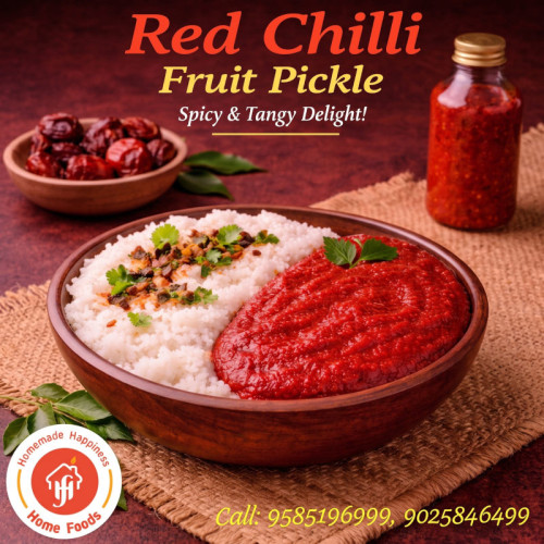 Red Chilly Fruit Pickles